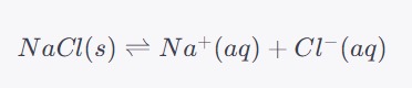 Ejemplo de equilibrio de solubilidad
