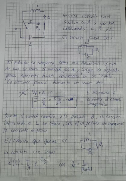 Hoja 1 de Parcial resuelto de Circuitos transitorios