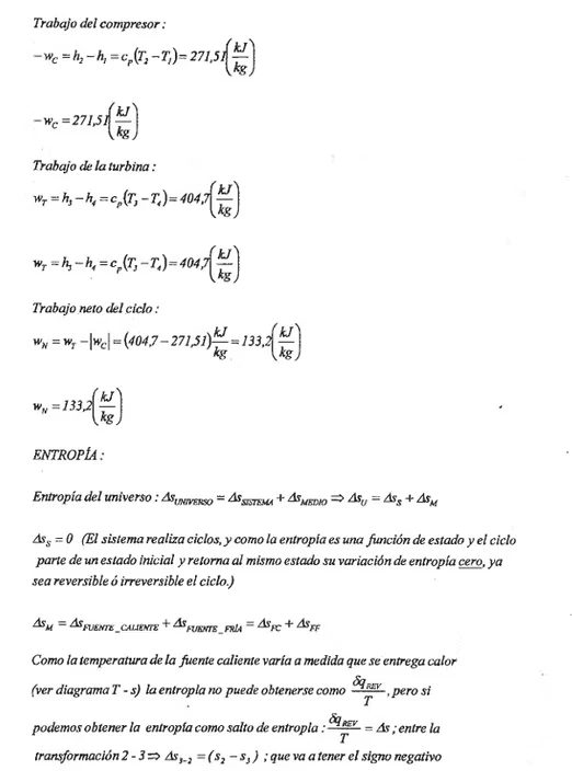 Hoja 4 de Parcial resuelto de Ciclos de Potencia de Gas