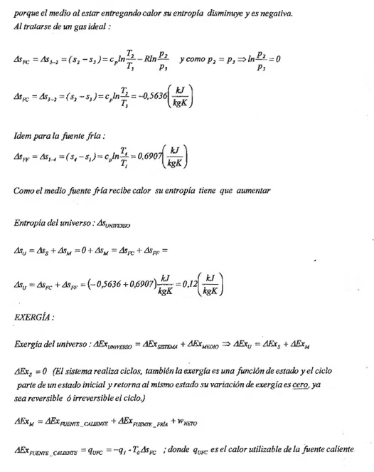 Hoja 5 de Parcial resuelto de Ciclos de Potencia de Gas