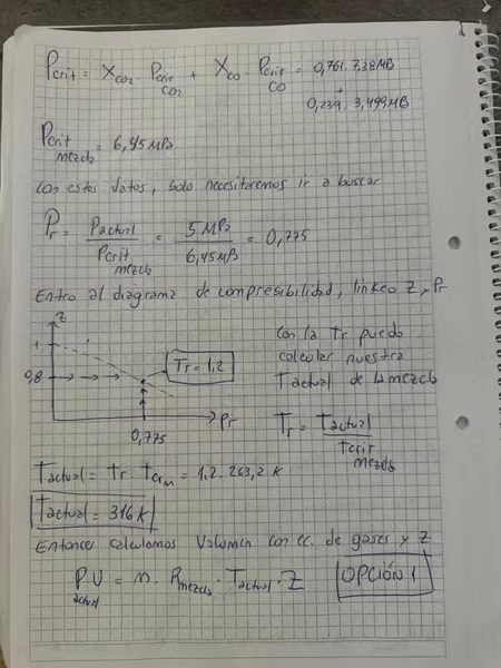 Hoja 2 de Parcial resuelto de Modelo de Gases