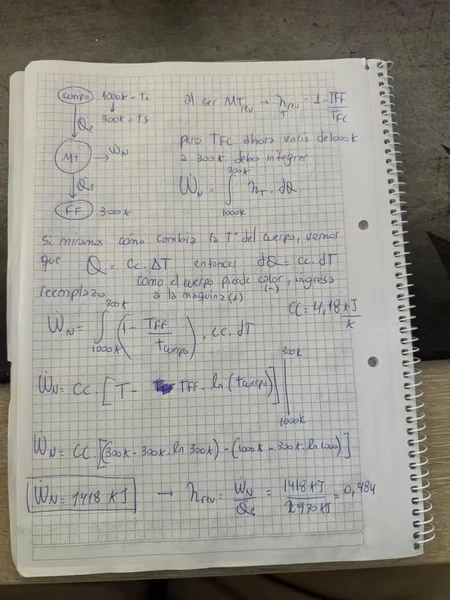 Hoja 2 de Parcial resuelto de Máquinas Térmicas