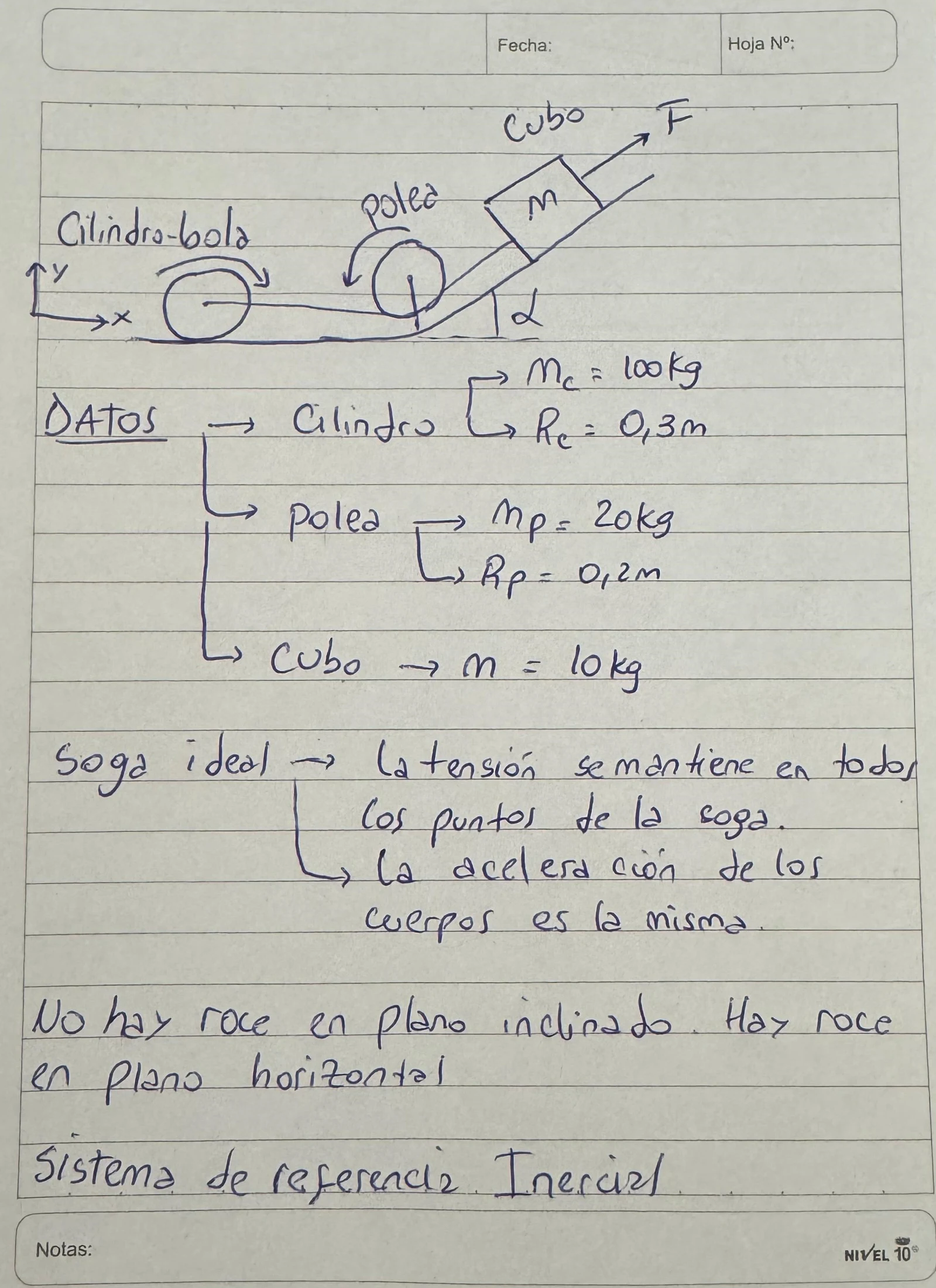 Hoja 1 de Parcial resuelto de Cuerpo Rígido y Rototraslación