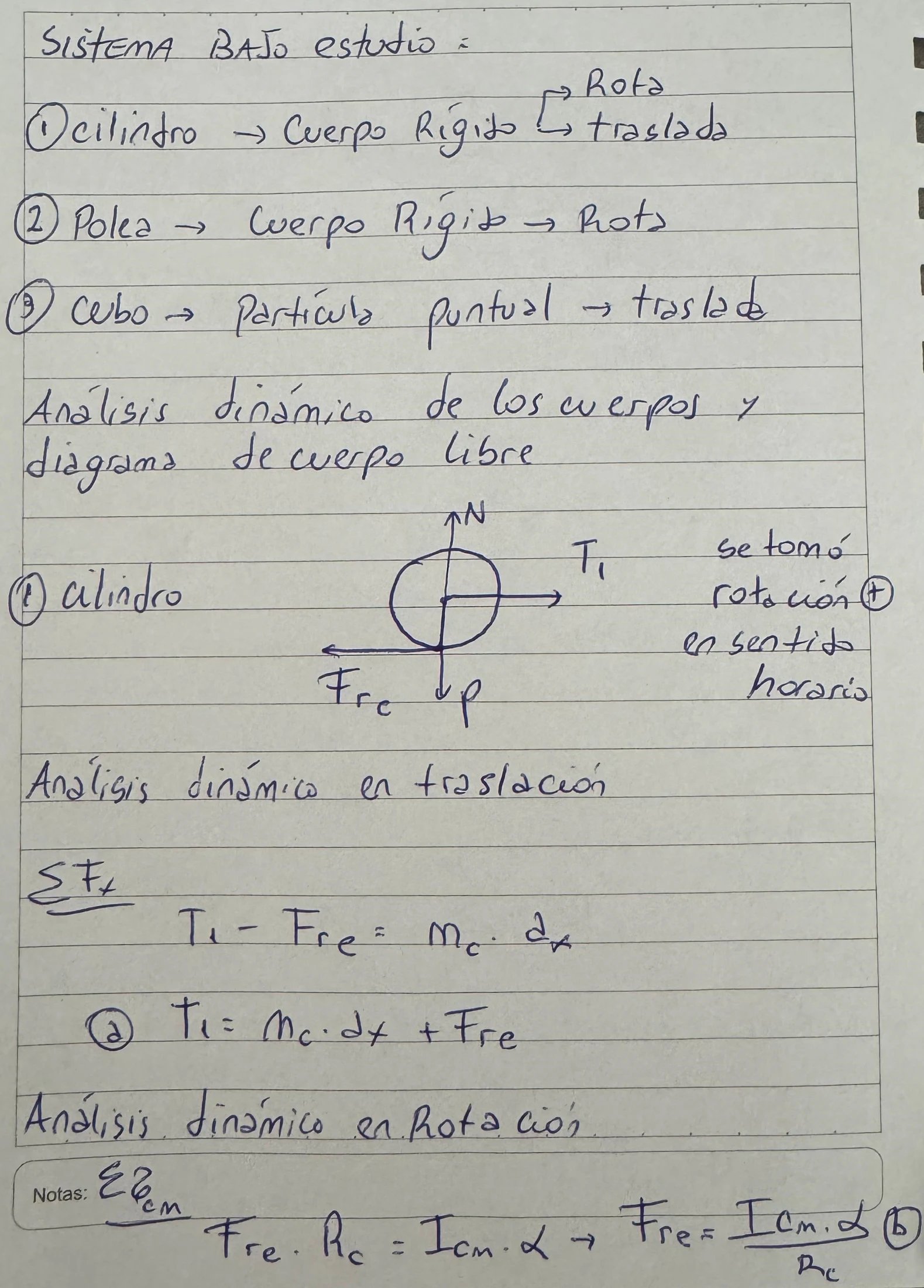 Hoja 2 de Parcial resuelto de Cuerpo Rígido y Rototraslación