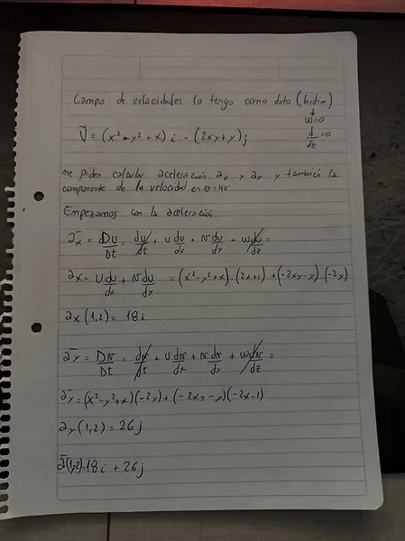 Hoja 1 de Parcial resuelto de Análisis Diferencial